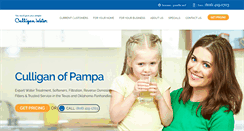 Desktop Screenshot of pampaculligan.com